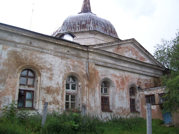 Распятский монастырь. Церковь Распятия Христова, Серпухов (Серпуховский городской округ и гг. Протвино, Пущино, Московская область). архитектурные детали, Собор Распятия. Северный фасад