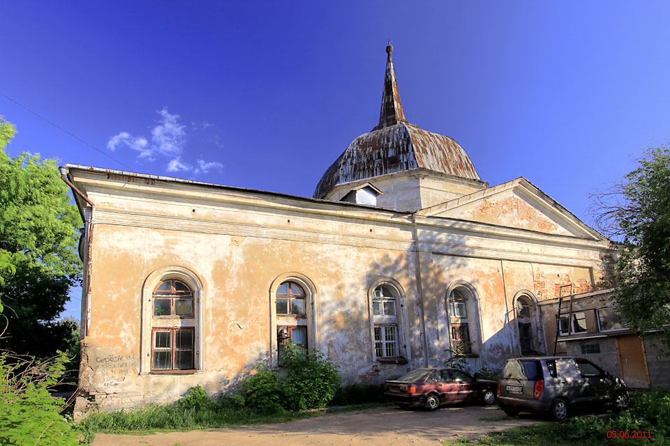 Распятский монастырь. Церковь Распятия Христова, Серпухов (Серпуховский городской округ и гг. Протвино, Пущино, Московская область). фасады