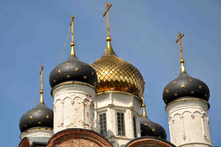 Краснохолмская Ново-Соловецкая Марчуговская пустынь. Церковь Троицы Живоначальной, Фаустово (Красный холм) (Воскресенский городской округ, Московская область). архитектурные детали