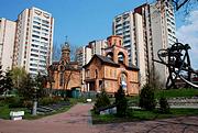 Церковь Феодосия Черниговского, , Беличи, Святошинский район, Украина, г. Киев