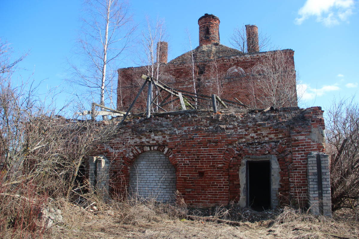 Церковь Рождества Христова, Высоко (Ярославский район, Ярославская область). фасады