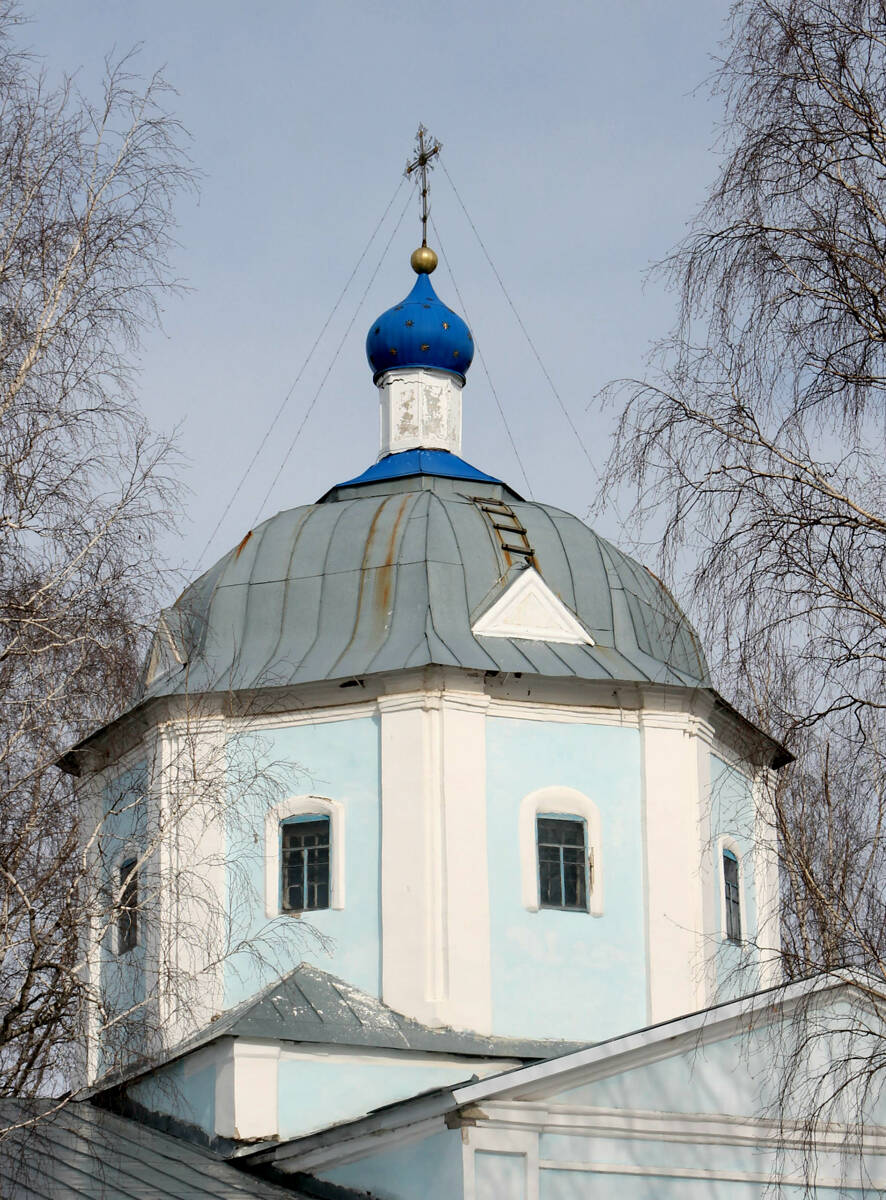 Церковь Покрова Пресвятой Богородицы, Покровское (Тербунский район, Липецкая область). архитектурные детали, Завершье 