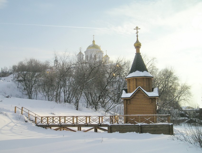 Благовещенский монастырь. Часовня Алексия, митрополита Московского, Нижегородский район (Нижний Новгород, город, Нижегородская область). фасады