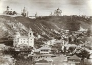 Церковь Воздвижения Креста Господня на Подоле, Вид на Подол. В левом нижнем углу – Крестовоздвиженский храм, дореволюционное фото. Источник: http://vozdvizhenka.org.ua/

<br>, Подол, Подольский район, Украина, г. Киев