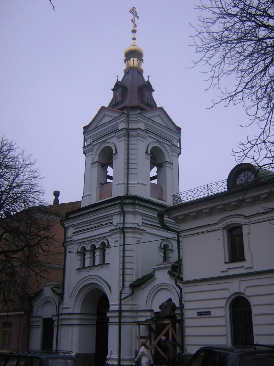 Введенский монастырь, Печерск (Печерский район, Украина, г. Киев). общий вид в ландшафте