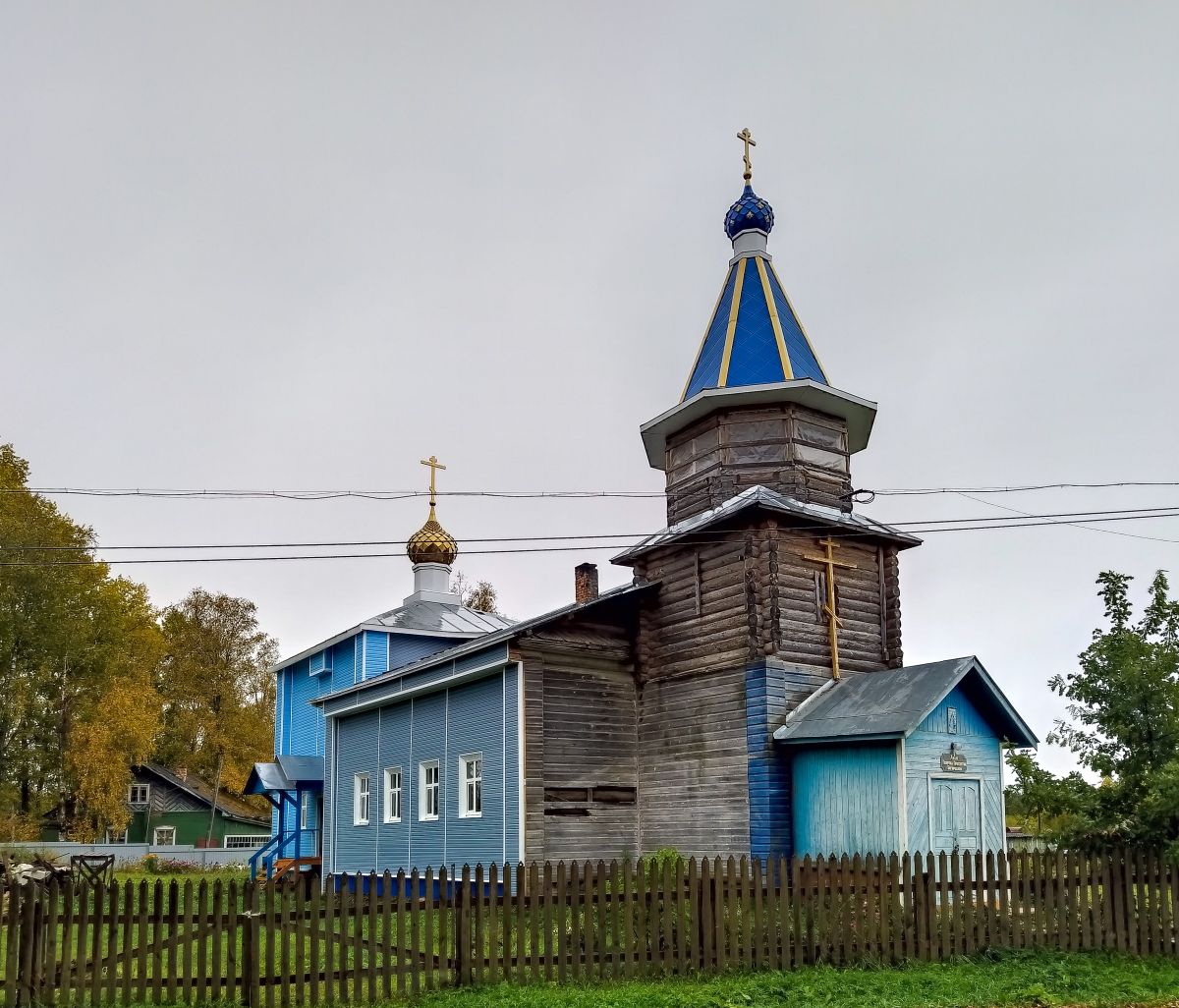 Церковь Покрова Пресвятой Богородицы, Конёво (Плесецкий район, Архангельская область). фасады