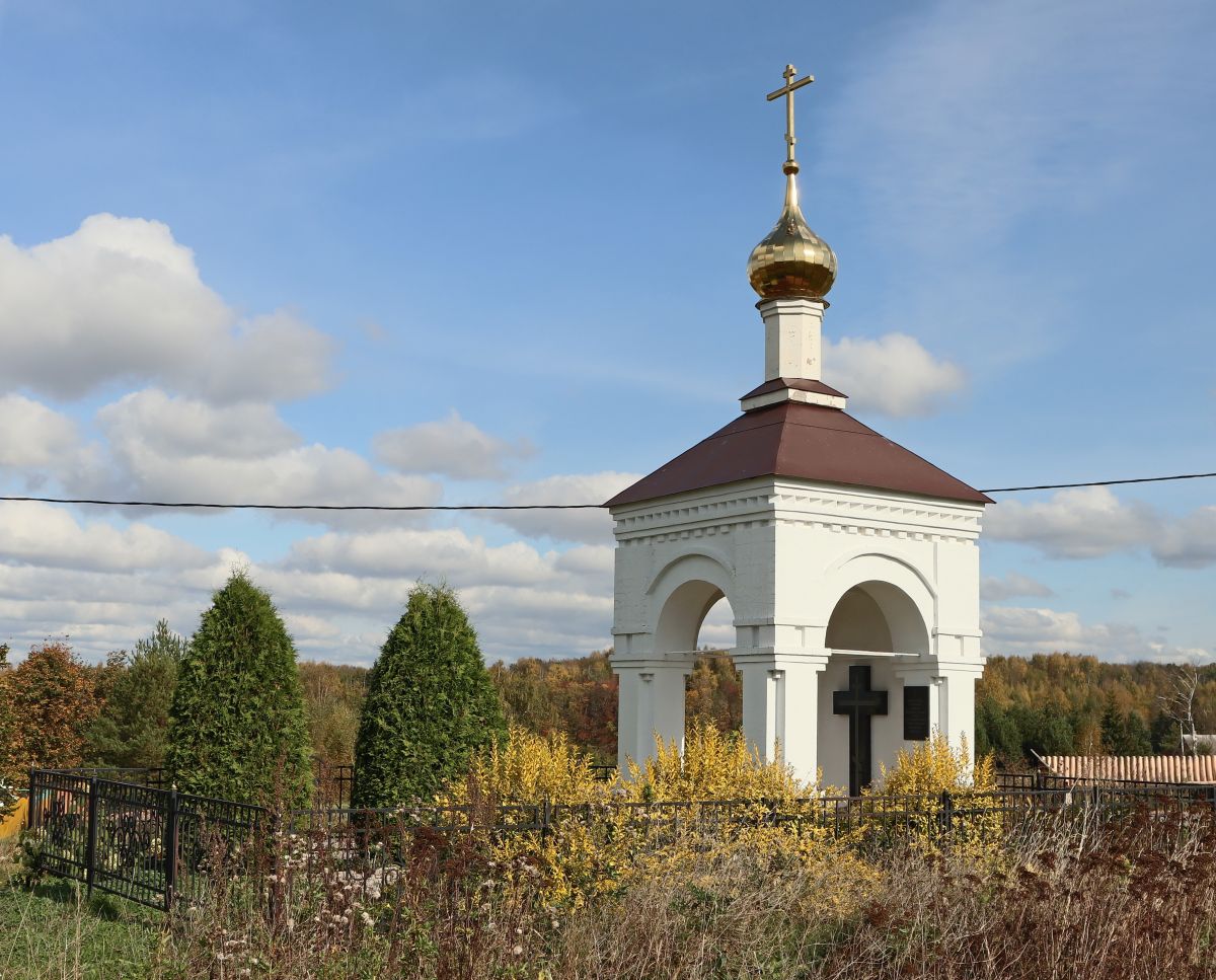 Часовня Бориса и Глеба, Кумино (Юрьев-Польский район, Владимирская область). фасады, Вид с юго-запада