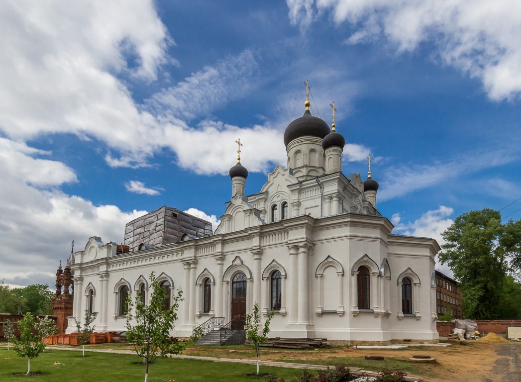 Егорьевск. Троицкий Мариинский монастырь. Собор Троицы Живоначальной. фасады