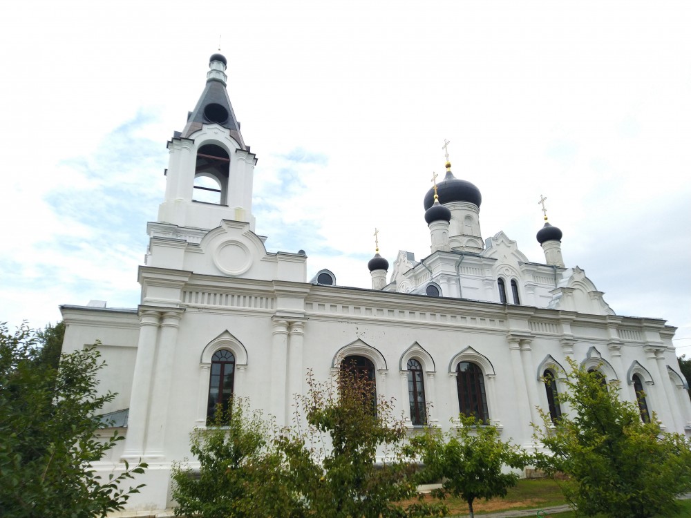 Троицкий Мариинский монастырь. Собор Троицы Живоначальной, Егорьевск (Егорьевский городской округ, Московская область). фасады, Вид с колокольней