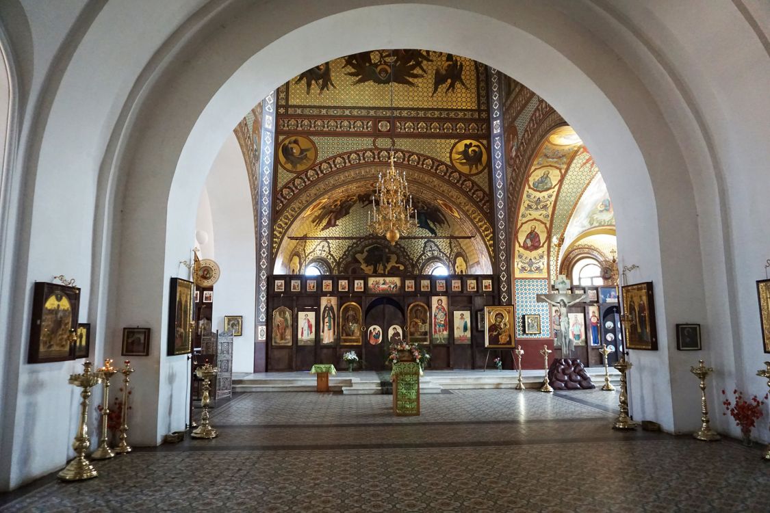 Троицкий Мариинский монастырь. Собор Троицы Живоначальной, Егорьевск (Егорьевский городской округ, Московская область). интерьер и убранство