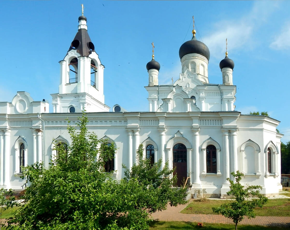 Троицкий Мариинский монастырь. Собор Троицы Живоначальной, Егорьевск (Егорьевский городской округ, Московская область). фасады