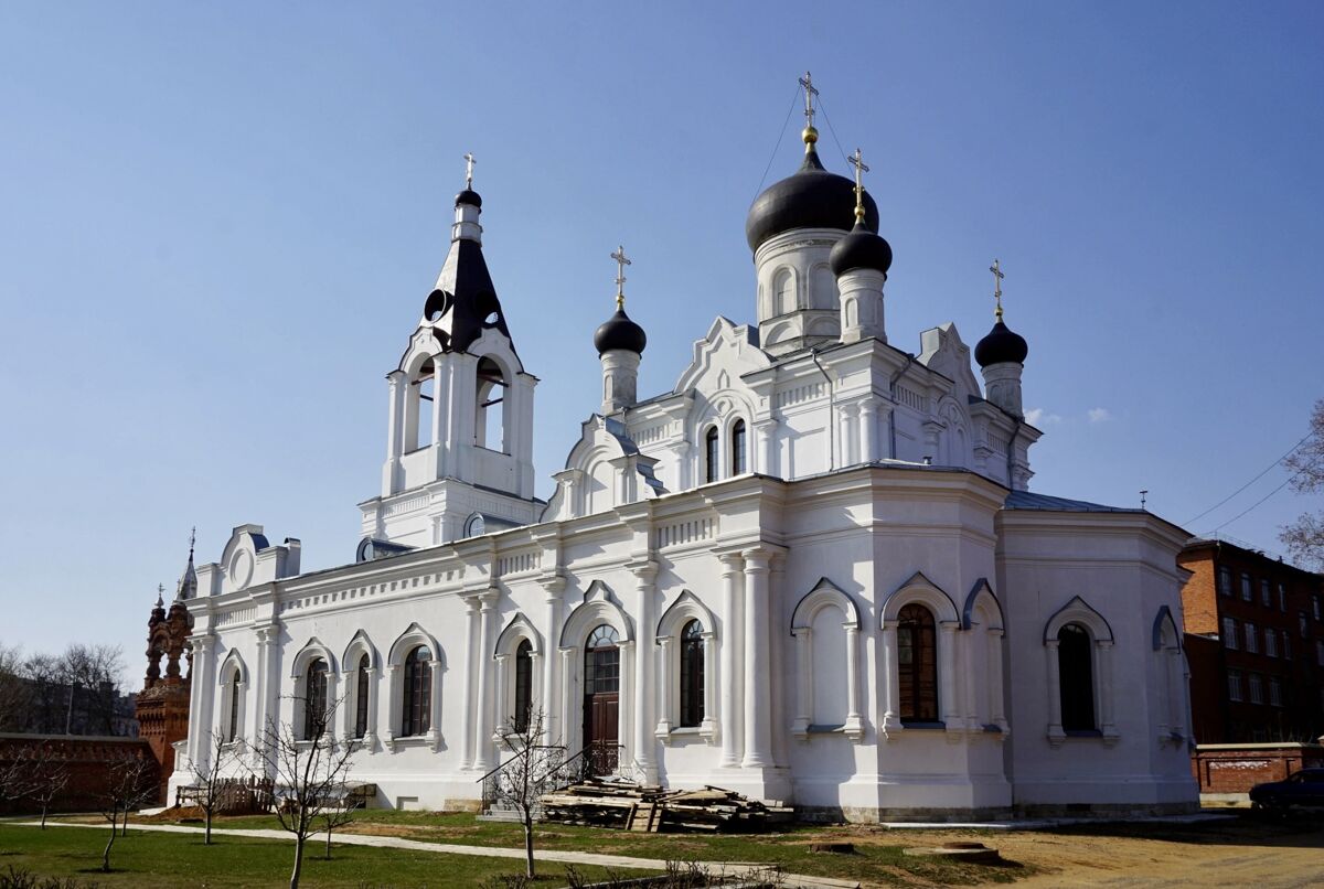 Троицкий Мариинский монастырь. Собор Троицы Живоначальной, Егорьевск (Егорьевский городской округ, Московская область). фасады