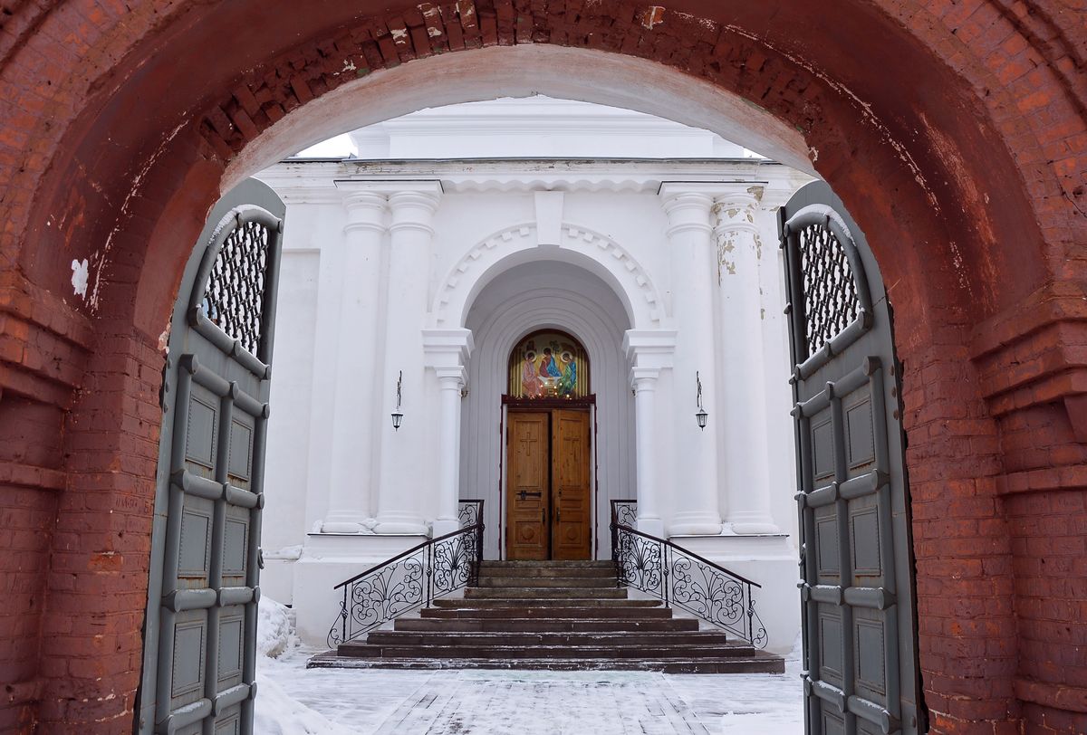 Троицкий Мариинский монастырь. Собор Троицы Живоначальной, Егорьевск (Егорьевский городской округ, Московская область). архитектурные детали