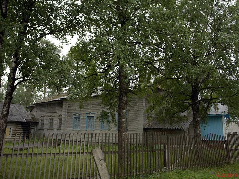 Церковь Покрова Пресвятой Богородицы, Конёво (Плесецкий район, Архангельская область). общий вид в ландшафте