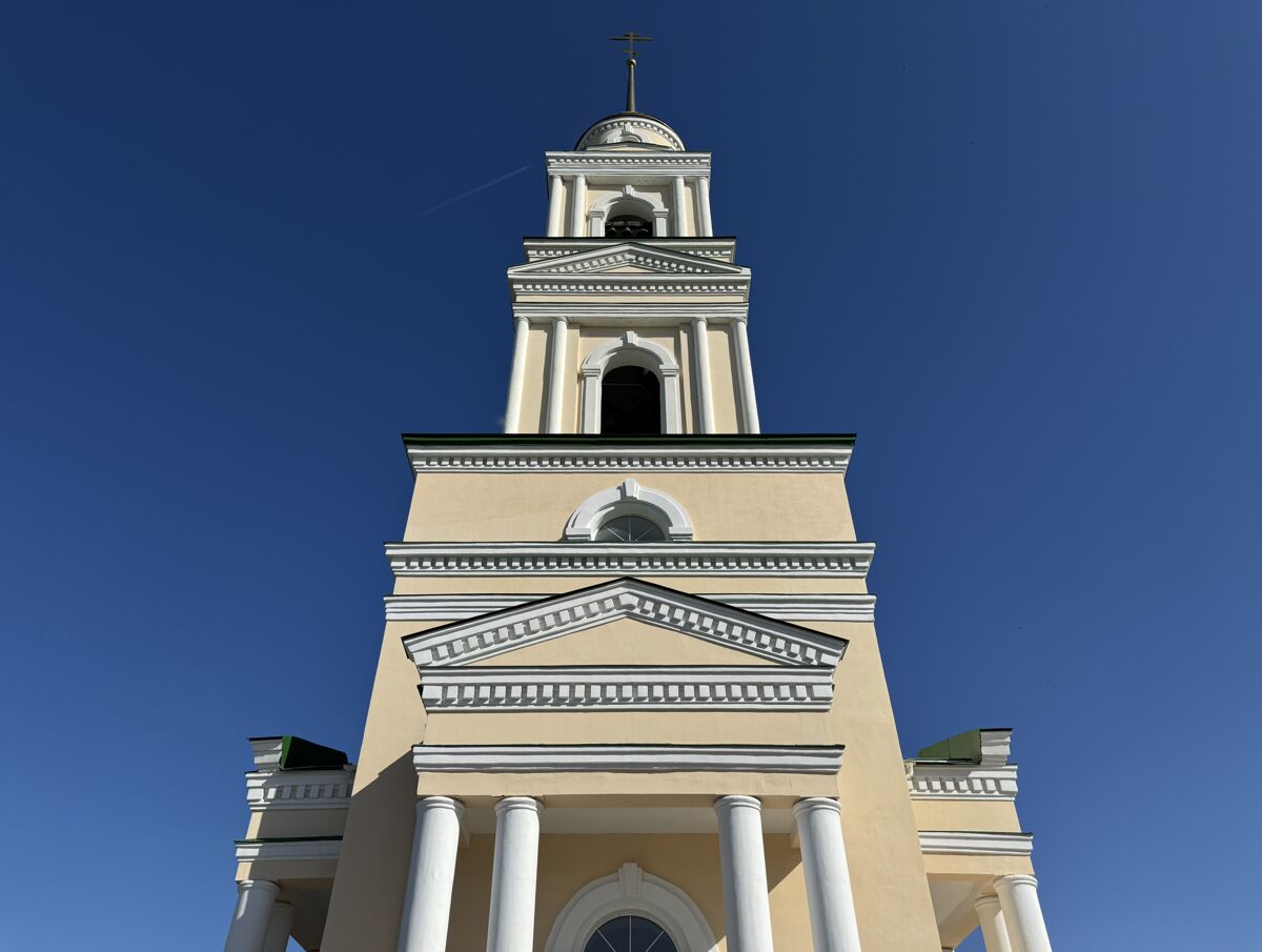Собор Троицы Живоначальной (новый), Вольск (Вольский район, Саратовская область). архитектурные детали, Колокольня