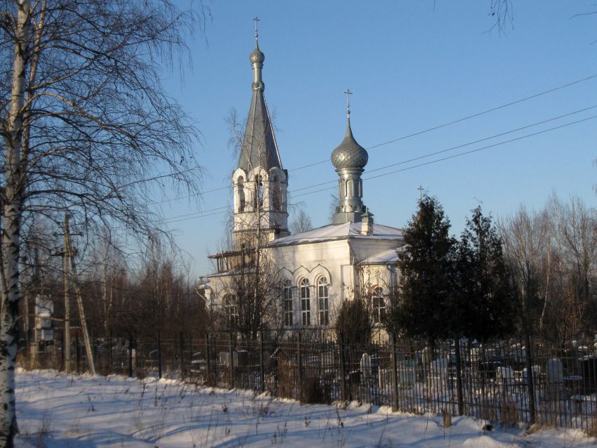 Макарово. Церковь Александра Невского. фасады, Макарово. Церковь Александра Невского.