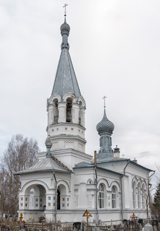 Макарово. Церковь Александра Невского. фасады