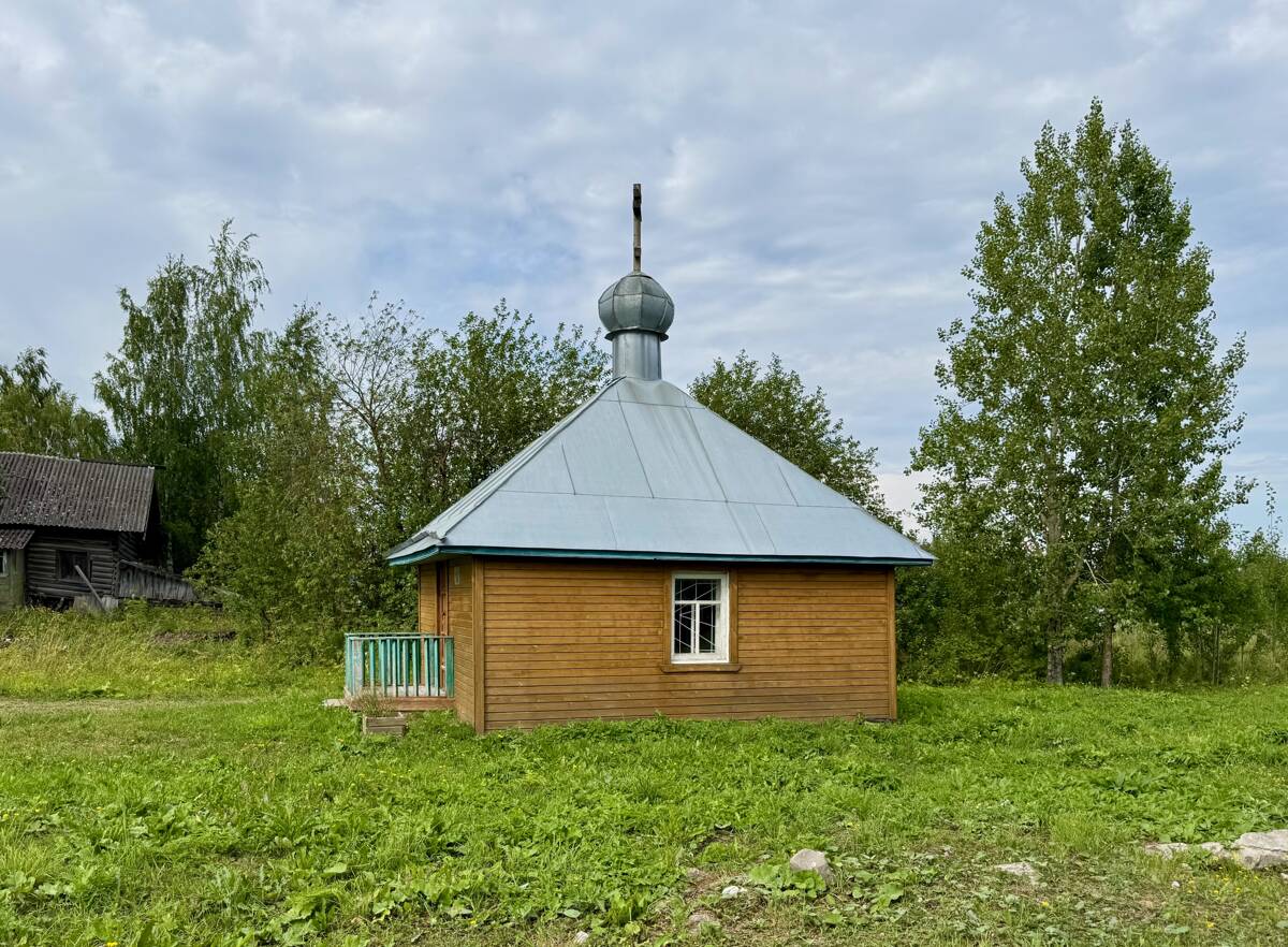Часовня Сретения Господня, Шелоховская (Архангело) (Каргопольский район, Архангельская область). фасады, Вид с юга