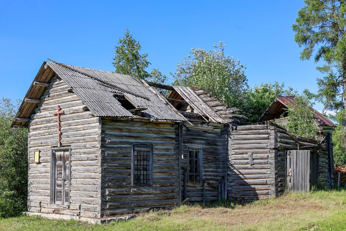 Церковь Иоанна Богослова, Трофимовская (Каргопольский район, Архангельская область). фасады