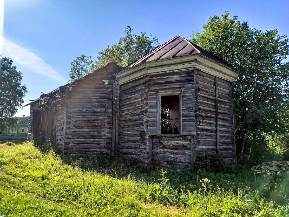 Церковь Иоанна Богослова, Трофимовская (Каргопольский район, Архангельская область). фасады