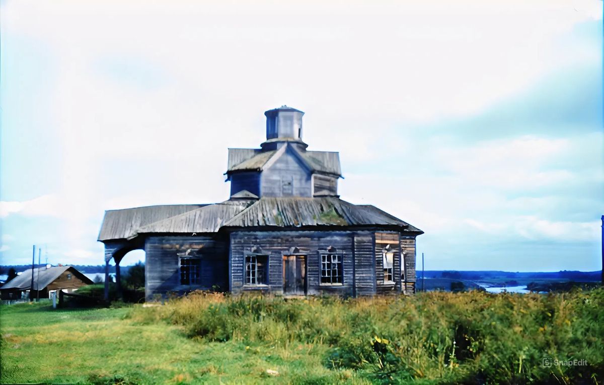 документальные фотографии. Церковь Параскевы Пятницы, Труфановская (Плесецкий район, Архангельская область)