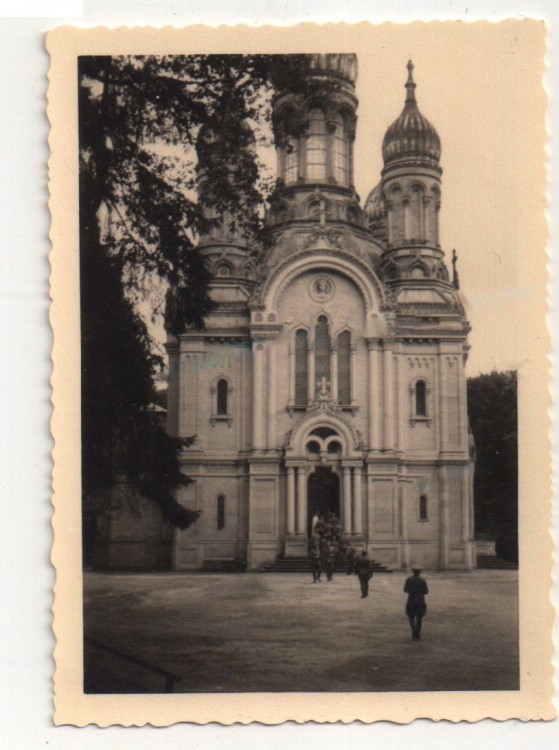 Висбаден. Церковь Елисаветы. архивная фотография, Фото 1930-х годов с аукциона e-bay.de