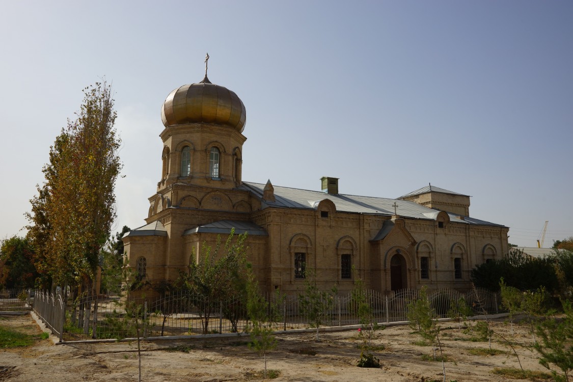 Церковь Александра Невского, Термез (Патта-Гиссар) (Узбекистан, Прочие страны). фасады