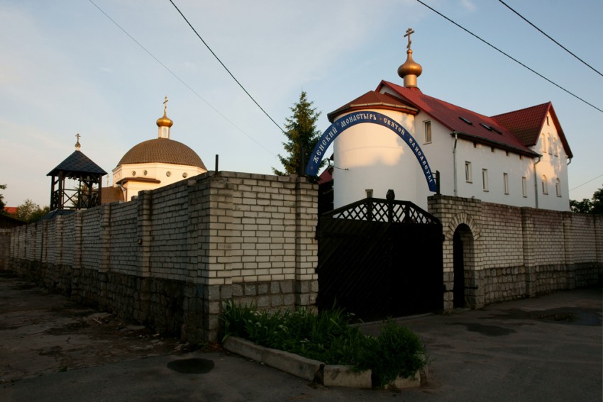 Калининград. Елисаветинский монастырь. общий вид в ландшафте