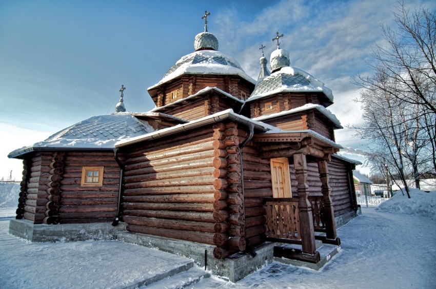 Церковь Димитрия Прилуцкого, Оленегорск (Оленегорск, город, Мурманская область). фасады