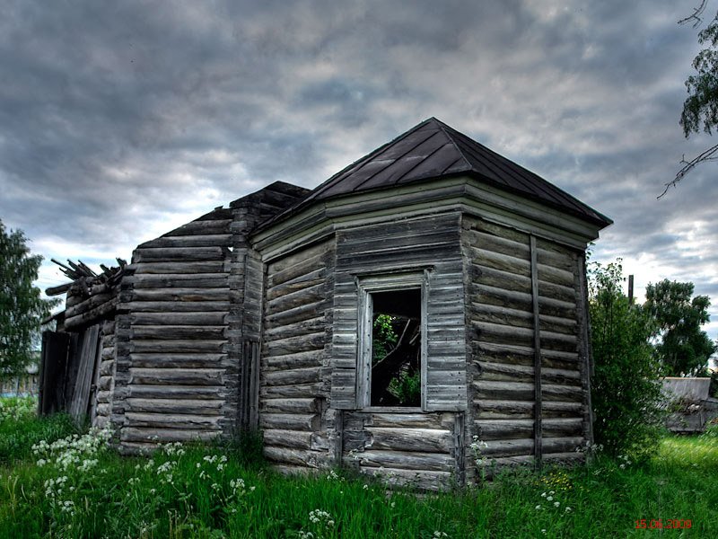 Церковь Иоанна Богослова, Трофимовская (Каргопольский район, Архангельская область). фасады