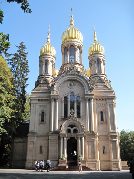 Церковь Елисаветы, Висбаден (Германия, Прочие страны). общий вид в ландшафте