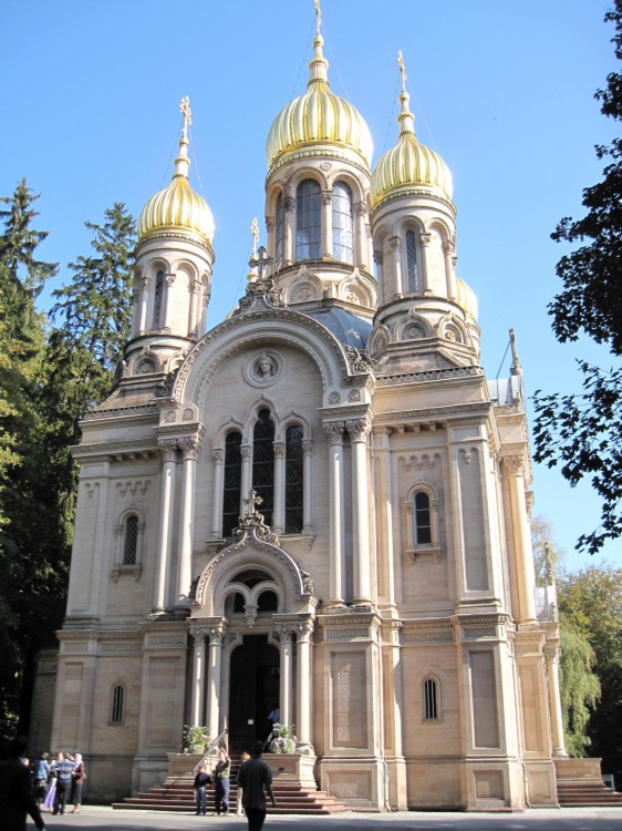 Церковь Елисаветы, Висбаден (Германия, Прочие страны). общий вид в ландшафте