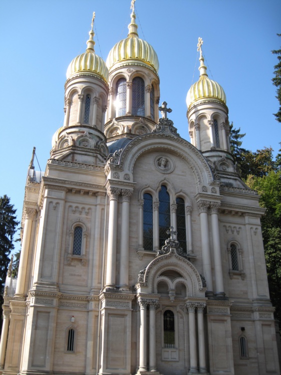 Церковь Елисаветы, Висбаден (Германия, Прочие страны). общий вид в ландшафте