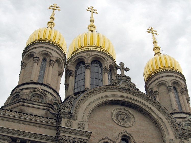 Церковь Елисаветы, Висбаден (Германия, Прочие страны). архитектурные детали, Главы храма