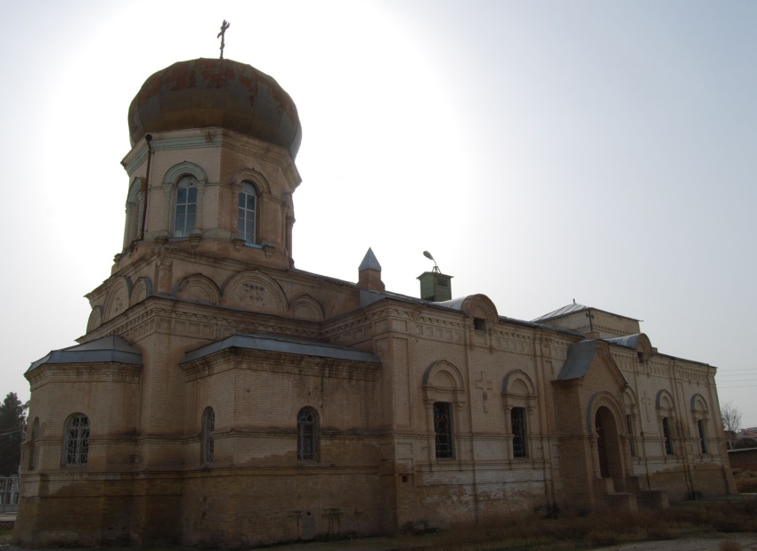 Церковь Александра Невского, Термез (Патта-Гиссар) (Узбекистан, Прочие страны). фасады, Вид с юго-востока