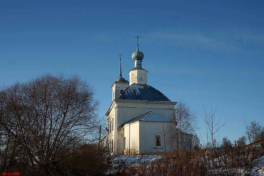 Церковь Покрова Пресвятой Богородицы, Поведь (Торжокский район и г. Торжок, Тверская область). фасады