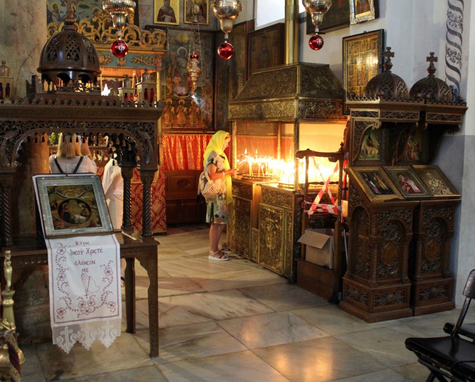 Церковь Рождества Христова, Вифлеем (Палестина, Прочие страны). интерьер и убранство