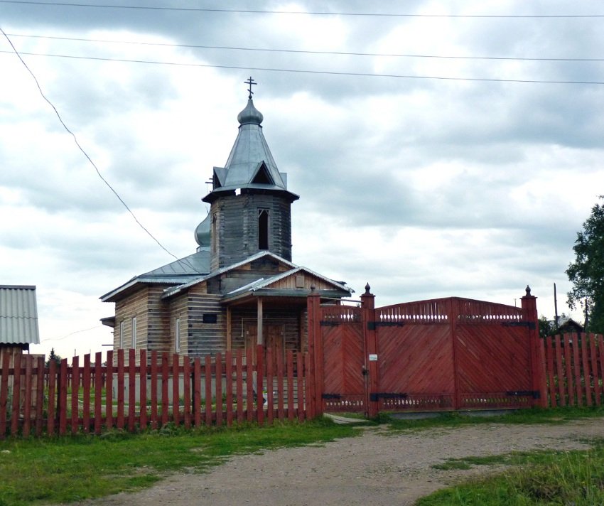 Церковь Луки (Войно-Ясенецкого), Большая Мурта (Большемуртинский район, Красноярский край). общий вид в ландшафте