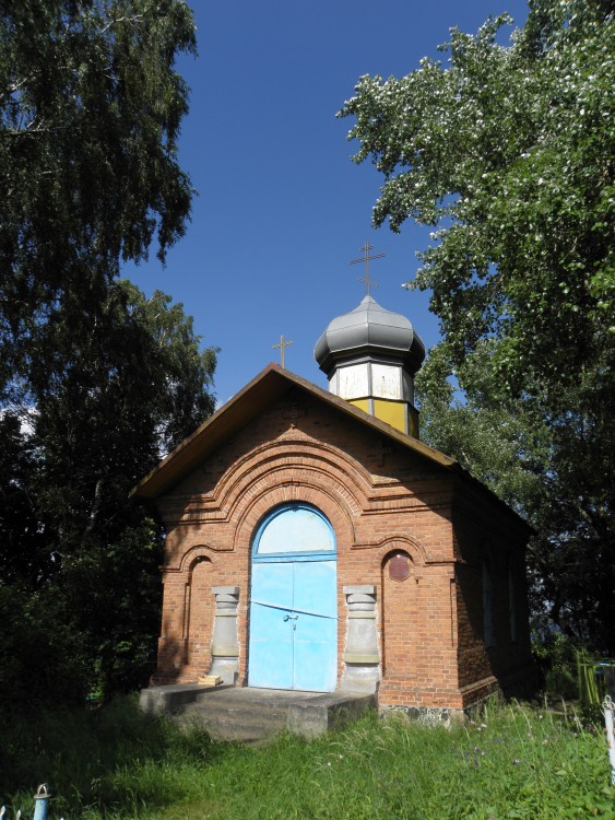 Часовня Георгия Победоносца, Лепель (Лепельский район, Беларусь, Витебская область). общий вид в ландшафте