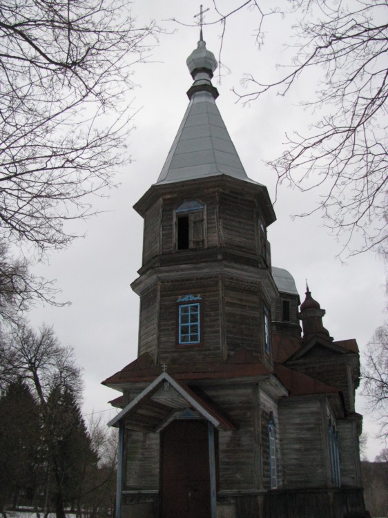 Лариновка. Церковь Покрова Пресвятой Богородицы. фасады