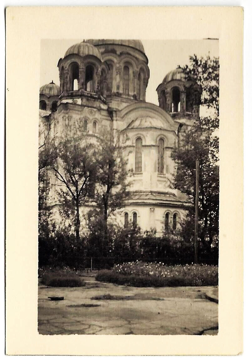 Кафедральный собор Трёх Анастасий, Глухов (Шосткинский район, Украина, Сумская область). архивная фотография, Алтарная часть собора. Вид с востока. С аукциона e-bay.de