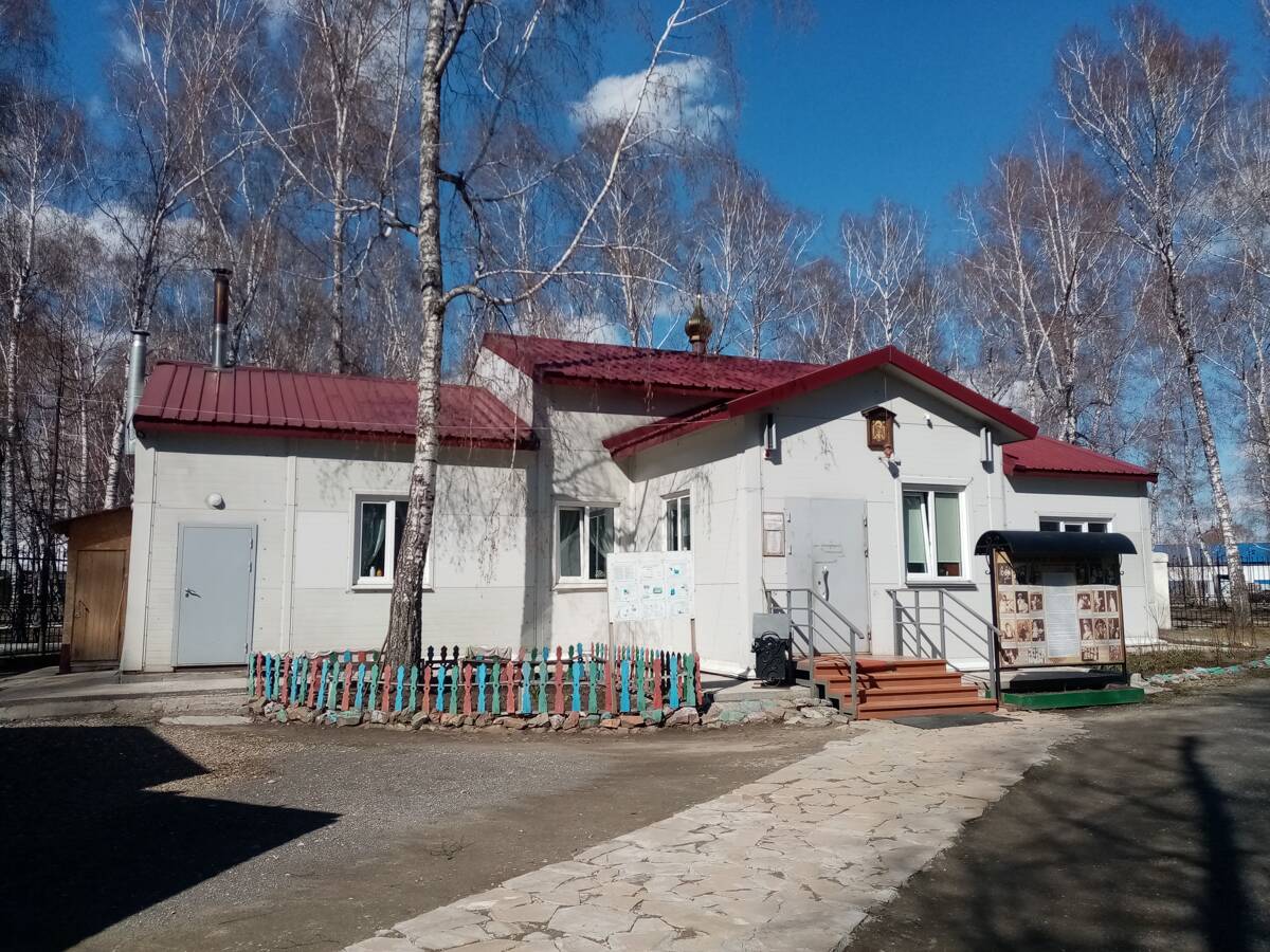 Церковь Николая, царя-мученика (временная), Новосибирск (Новосибирск, город, Новосибирская область). фасады