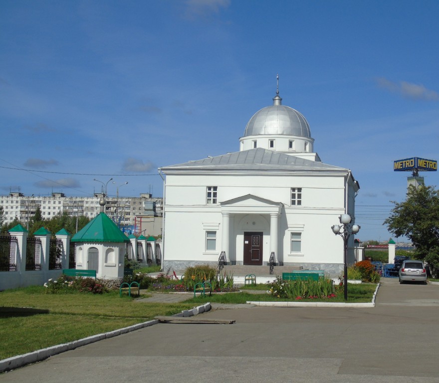 Канавинский район. Крестильная церковь Собора Нижегородских святых при Спасском Староярмарочном соборе. фасады