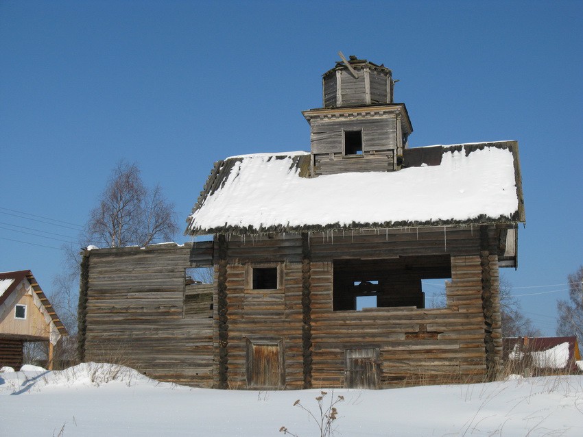Часовня Власия, Никитинская (Вожегодский район, Вологодская область). фасады