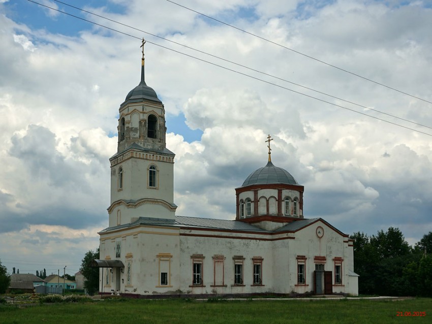 Церковь Параскевы Пятницы, Подгорное (Липецкий район, Липецкая область). фасады