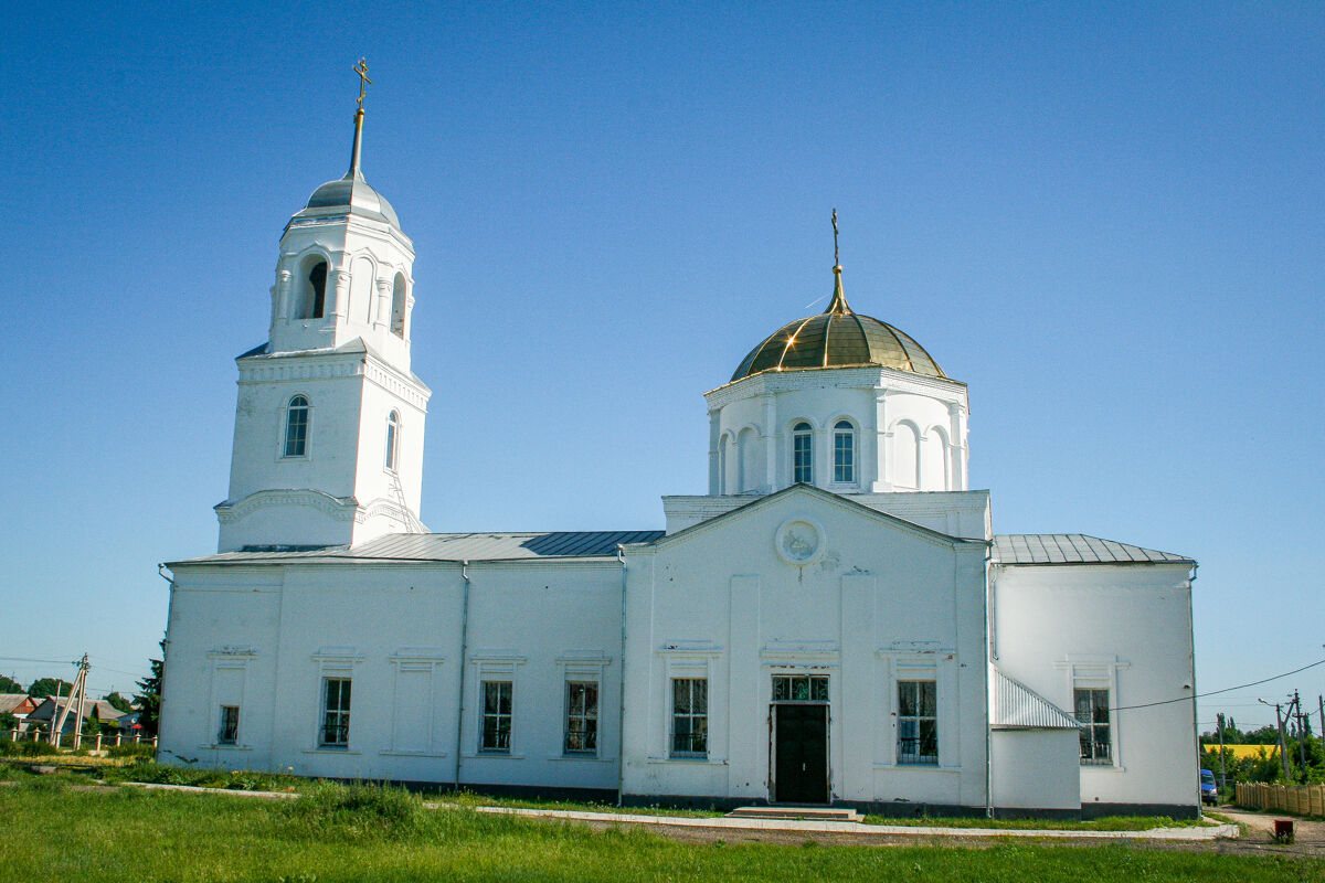 Церковь Параскевы Пятницы, Подгорное (Липецкий район, Липецкая область). фасады
