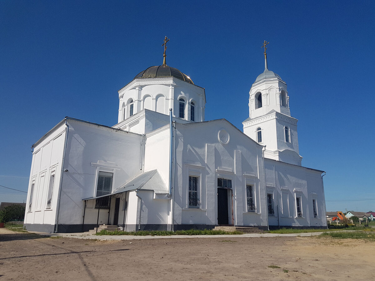 Церковь Параскевы Пятницы, Подгорное (Липецкий район, Липецкая область). фасады