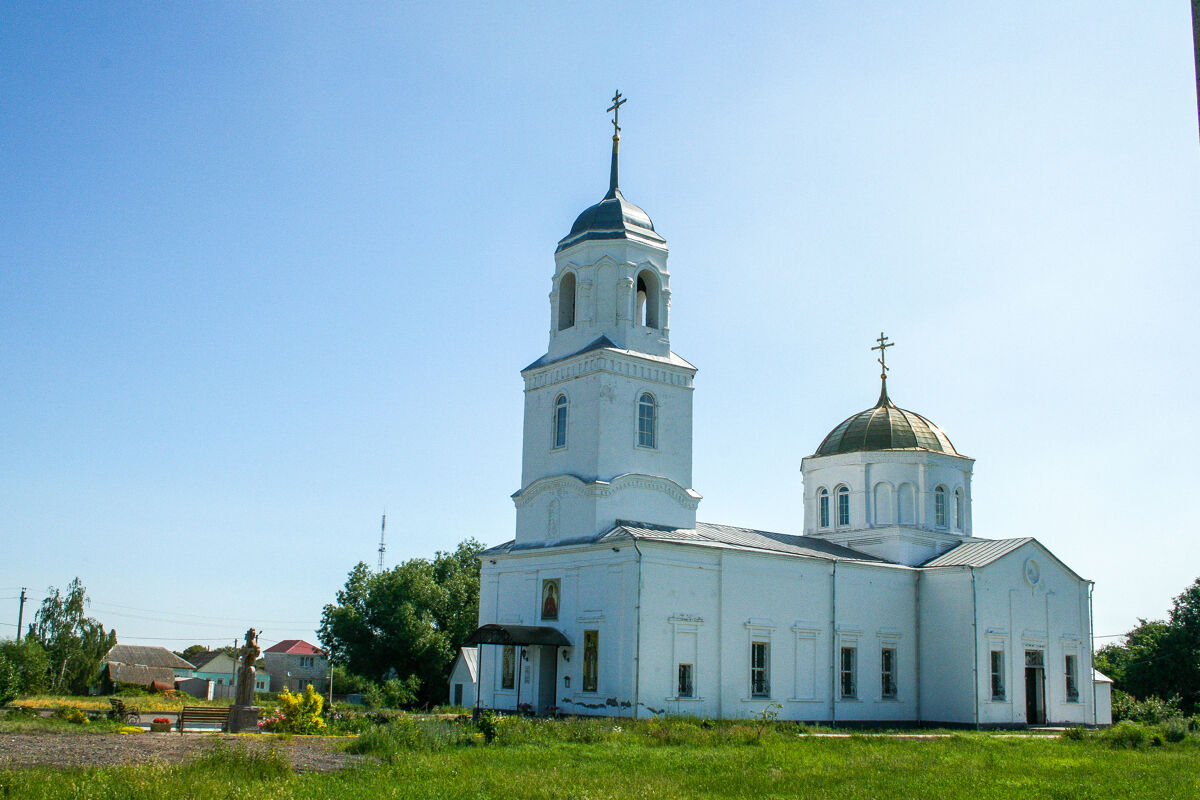 Церковь Параскевы Пятницы, Подгорное (Липецкий район, Липецкая область). фасады