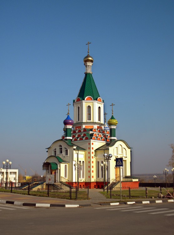 Церковь Алексия, митрополита Московского, Майский (Белгородский район, Белгородская область). общий вид в ландшафте