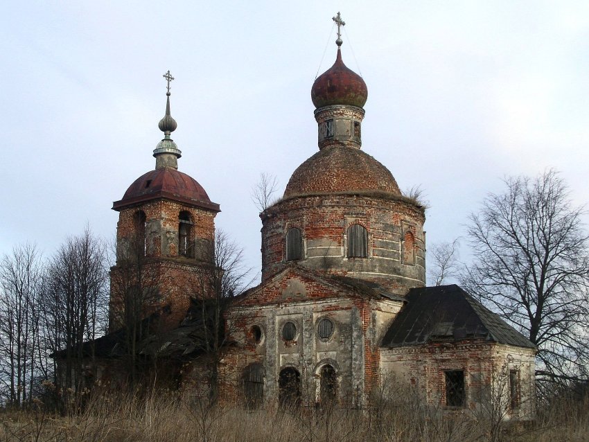 Ильинское. Церковь Введения во храм Пресвятой Богородицы. фасады, вид с юго-востока